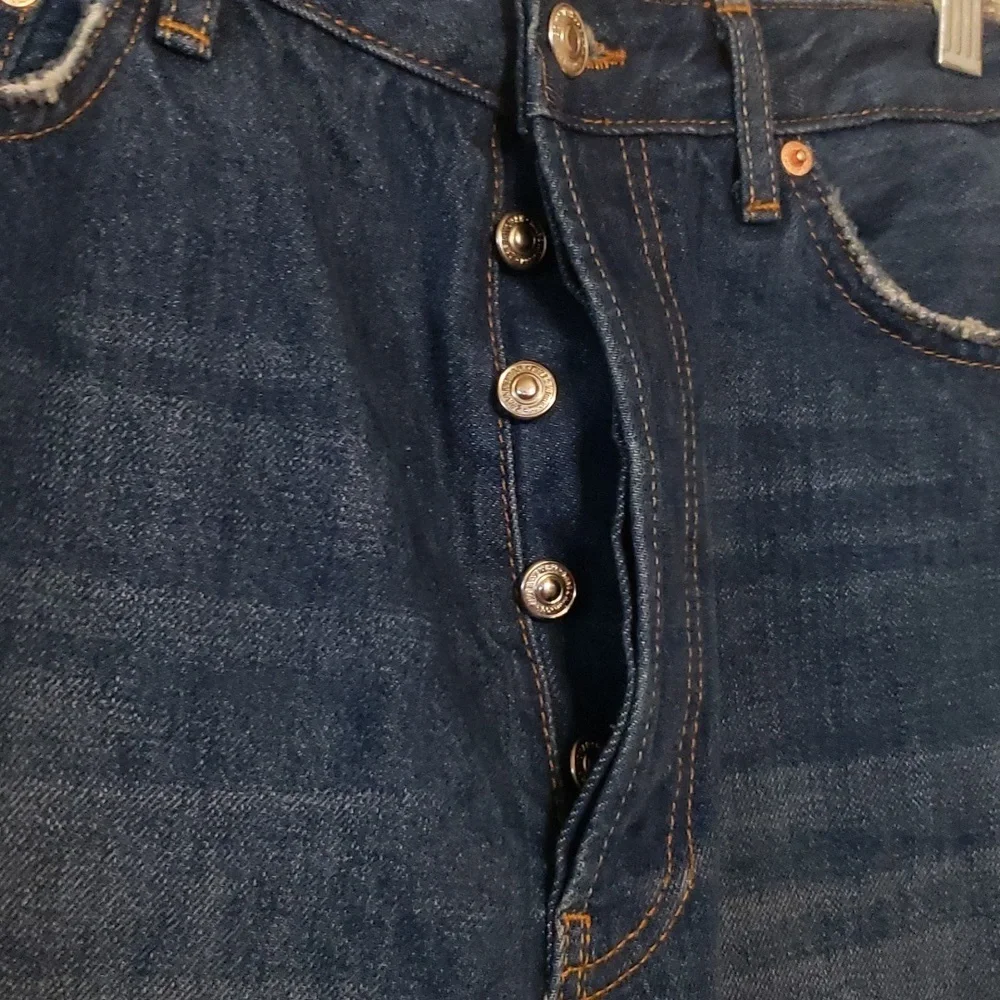 ZARA WOMAN THE REAL STRAIGHT HIGH RISE JEAN - Picture 6 of 12